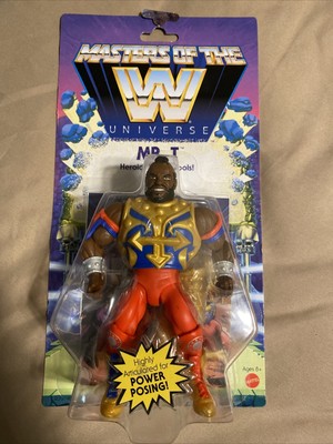 Masters Of The WWE Universe: Mr. T - Wave 4 MotU WWE Action Figure 887961838565 | eBay