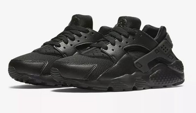 triple black huarache womens