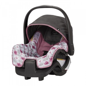 evenflo car seat with lights