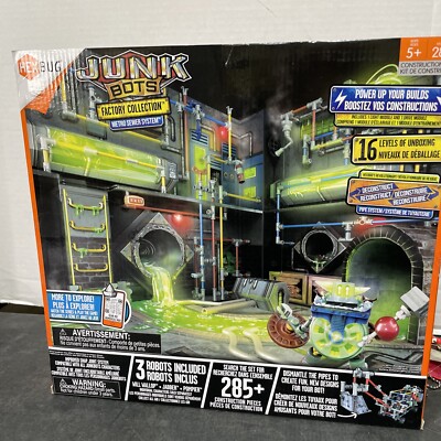 Hex Bug Junk Bots Factory Collection New Metro Sewer System