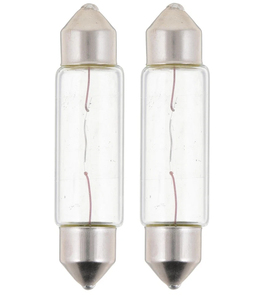 Philips LongerLife 578 12.42W Dos Bombillas Interior Domo Luz Repuesto OE Foto 4 de 4