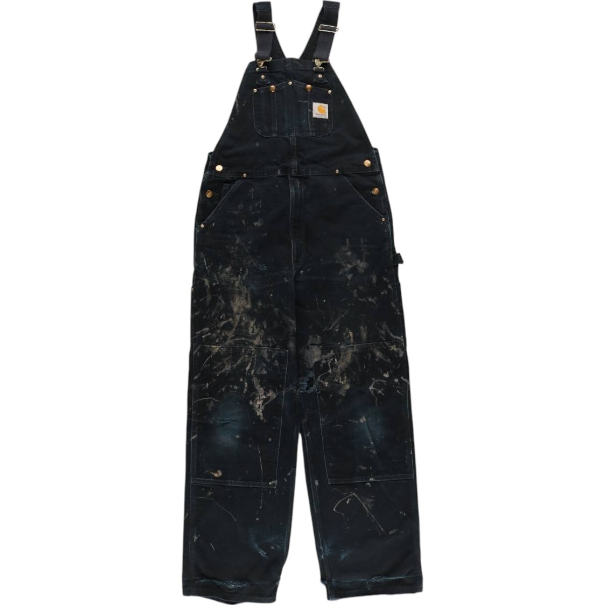パンツ Carhartt Duck Double Knee Overalls Carhartt Men's Loose Fit Firm Duck Double-Front Utility Work