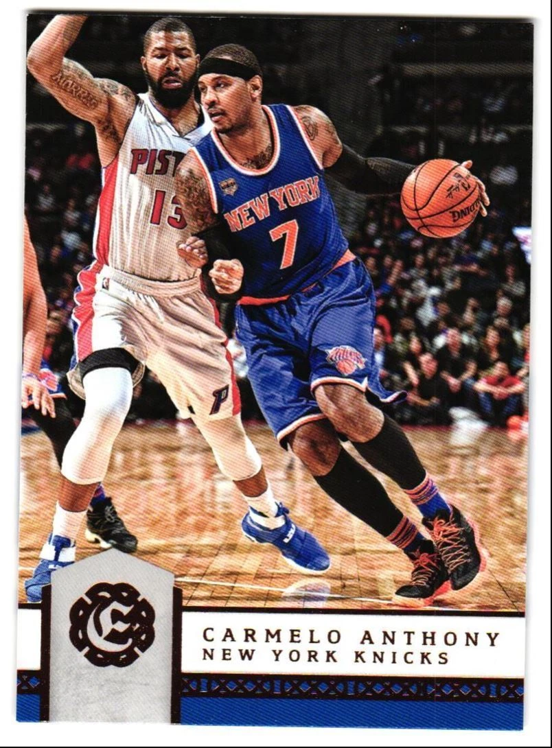2016-17 Panini Excalibur Carmelo Anthony New York Knicks #115