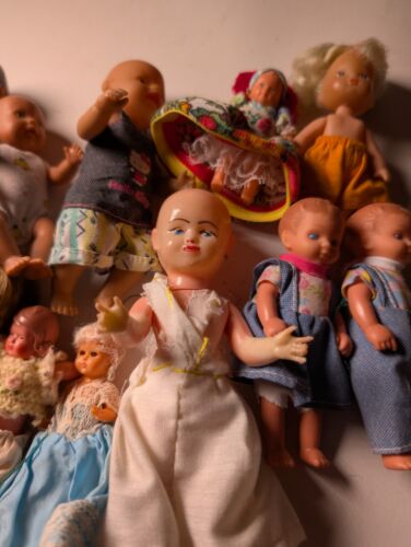 11 Minipuppen Zapf, Mattel, Schilkröt, und Weitere - Bild 3 von 11