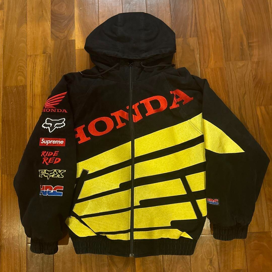 Supreme Honda Fox Racing Puffy Zip Up Jacket FW19 Size M Supreme Honda Fox Racing Puffy Zip Up Jacket FW19 Size M