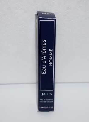 Mens Jafra Eau d'Aromes Homme Mini Eau De Toilette Spray 7ml /.23 Fl Oz ~ #66