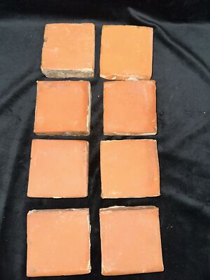 Old terra-cotta paver  tile Alhambra field tile 1920