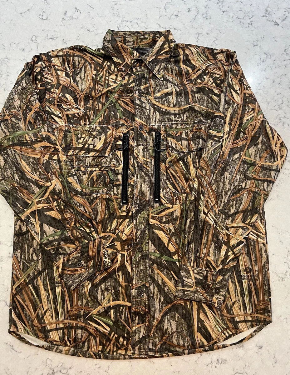 Polaire 1/4 Zip Cabela's Homme Large - Camo Woodland - DRI RELEASE - Chasse