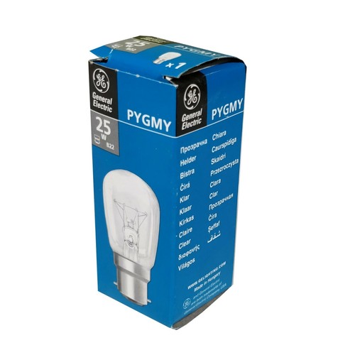 10 x 25W Clear Pilot Light Globes Bulbs Lamps B22 Bayonet BC - GE Pygmy - Picture 5 of 5
