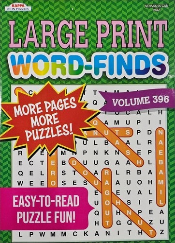 Kappa PAPP Large Print  Word-Finds, Word Hunt, Crosswords Puzzle Books You Pick! - Imagen 71 de 185