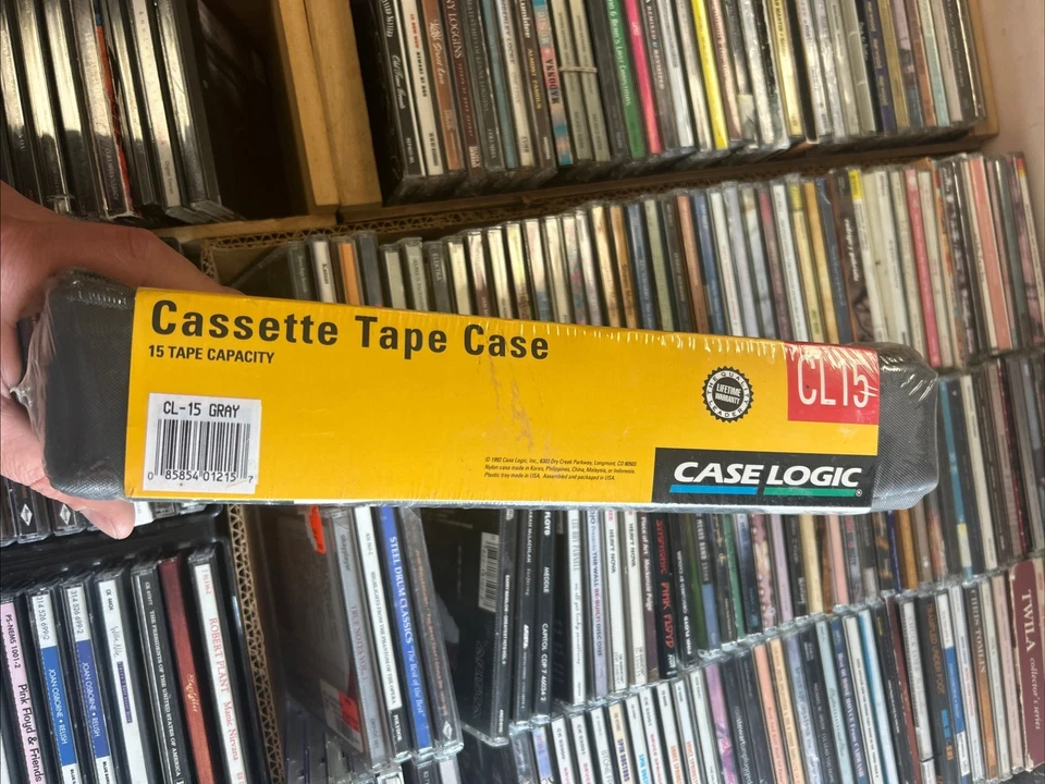 Case Logic Cassette Tape Holder.  CL15.  New And Sealed - Image 2 of 4