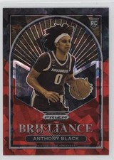 2023-24 Panini Prizm Draft Picks Brilliance Red Ice Prizm Anthony Black #10 1u6