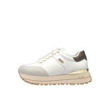 SCARPE SNEAKERS DONNA LIU JO MAXI WONDER BF4095 PX545 PELLE BIANCO ORIGINAL 2025