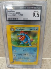 Pokemon Card Expedition Base Set Feraligatr 46/165 Non Holo CGC Graded 9.5 on eBay