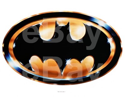 Batman (1989) Poster Logo 10x8 Foto