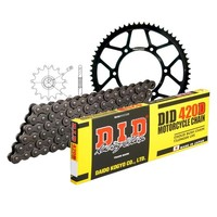 Kettensatz Kettenkit DID Motorradkette Set Stahl 420D Clipschloss FüR CPI