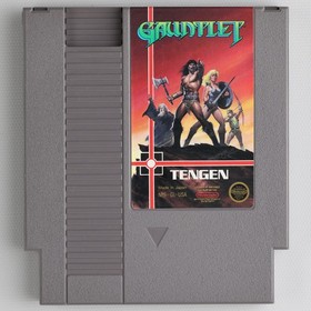 Gauntlet NES Nintendo Game + Manual - Authentic/Cleaned/Tested TENGEN