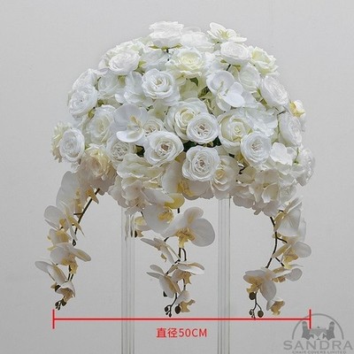 Kunstblumenstrauß Schmetterling Orchidee Hochzeit Tisch Mittelstück Bühnendeko