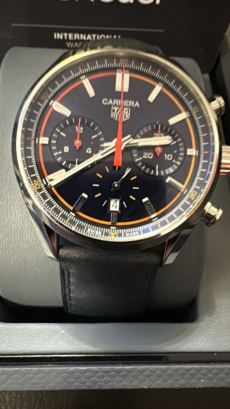 2024 LATE  Mint! TAG Heuer Carrera Chronograph 42mm - CBN201D