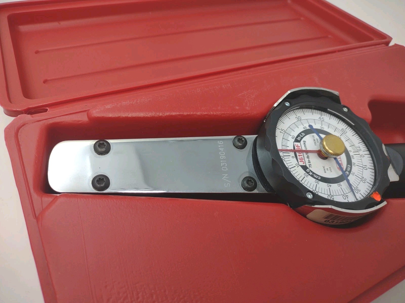 Proto J6169F 1/4" Drive Dial Torque Wrench