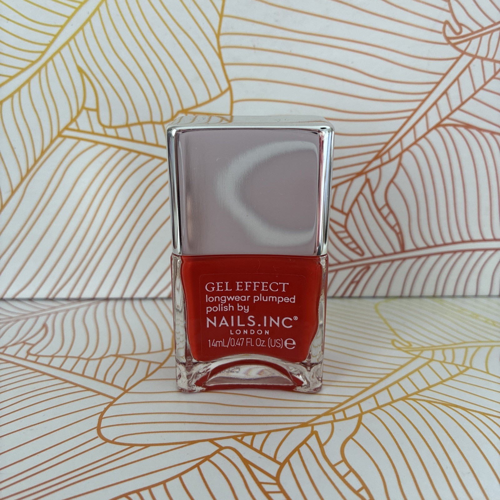 Nails Inc Gel Effect Longwear Plumped Nail Polish Varnish WEST END 14ml New