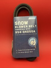 RGQSUN 1/2 x 35" Snow Thrower Auger Belt Compatible MTD 954-04050A Replacement