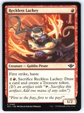 Reckless Lackey C Outlaws of Thunder Junction # 140 NM Normal