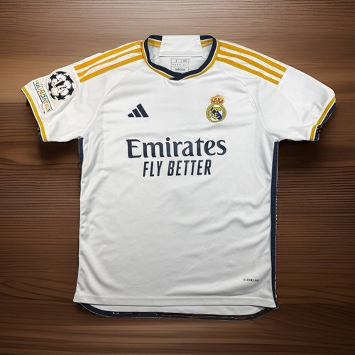 adidas Real Madrid Vinicius Junior #7 Home Soccer Jersey White Size S -113