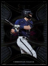 Christian Yelich 2022 Panini Select Phenomenon Milwaukee Brewers