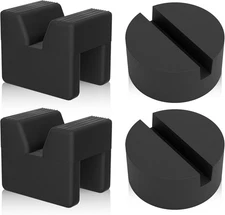 Seven Sparta 2 Types Jack Pad Adapters for Stand and Floor Black 