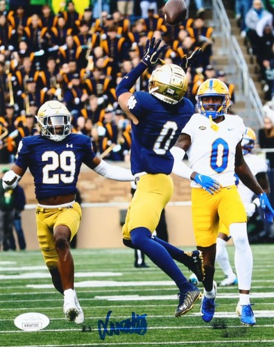 Xavier Watts Autographed Signed Notre Dame Fighting Irish 8x10 Photo (JSA) 