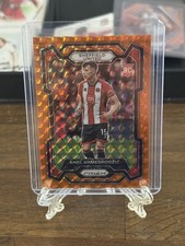 2023-24 Panini Prizm Premier League - Anel Ahmedhodzic #280 Orange Mosaic Prizm