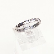 Size 6, Vtg stackable Sterling Silver Handmade Ring 925 Band