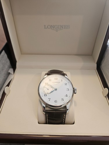 Longines L2.841.4.18.3 Master Collection Manual Winding Watch w/ Box & Papers