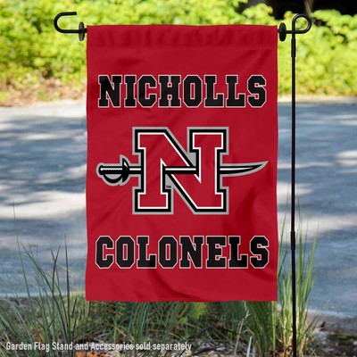 Nicholls State Colonels Garden Flag and Yard Banner