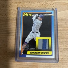 BRANDON NIMMO 2025 Topps Series 1 Patch 2 Color #T90R-BN #/10