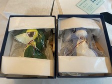 Juego de 2 muñecas de grano de madera Edo Mini Ryu Mataro Tsutarja