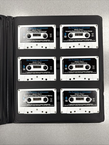 Brian Tracy The Psychology of Achievement, Cassette Course with Booklet - Picture 3 of 4