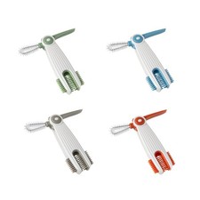 3 in 1 Cup Lid Gap Cleaning Brush Set, Multifunctional Baby Bottle Cleaning 4Pcs