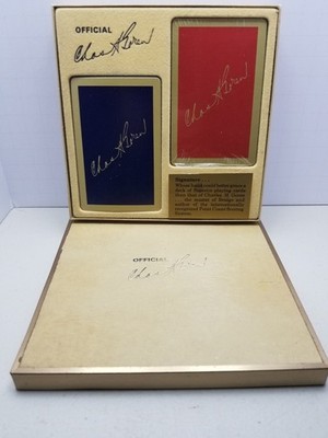Vintage Charles H Goren Pinochle And Standard Decks Official