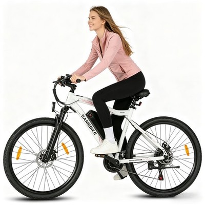E-Bike 26'' Elektrofahrrad 13Ah MTB E-Bike 500W E-Mountainbike Shimano 7-Gänge
