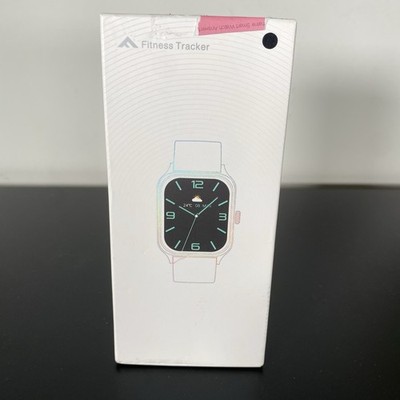 Fit Fitness Tracker/Smart Watch Black For iPhone Or Android