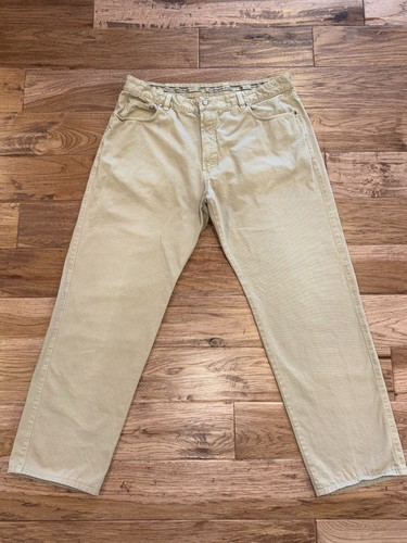 Ermenegildo Zegna D-TK-6297 Straight Leg Pants Measures 38x32 Tag42 Italy Cotton
