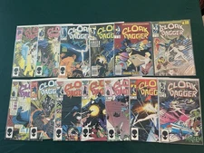 Cloak and Dagger #1-11 (Marvel Copper Age 1985) Complete Full Run LOT Set+bonus!
