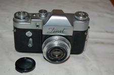 Zenit-1, RARE Vintage 1966 Soviet SLR Camera Industa Lens. No.6608918. UK Sale