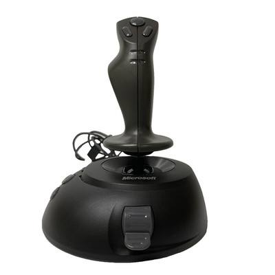 Microsoft Sidewinder Joystick X08-59073 Computer PC USB Flightstick Controller