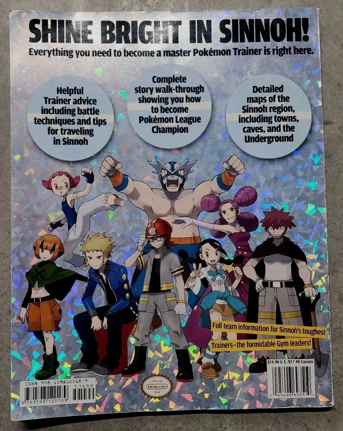 Official Nintendo Power Pokemon Diamond & Pearl Players Strategy Guide ToysR'Us - Image 2 of 4