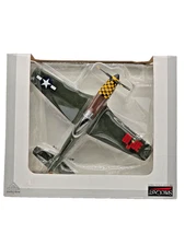 GI JOE P-51D Mustang Fighter Plane Die Cast Metal Bank Liberty 1995