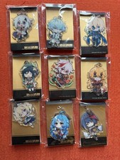 Genshin Impact Acrylic Keychain Set Rare Character Goods Full Color