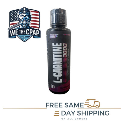 Nutrex Liquid Carnitine 3000 Metabolism & Endurance Booster - Berry Blast